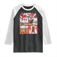 Proud Canada National Soccer Fan 2026 Gift Raglan Shirt