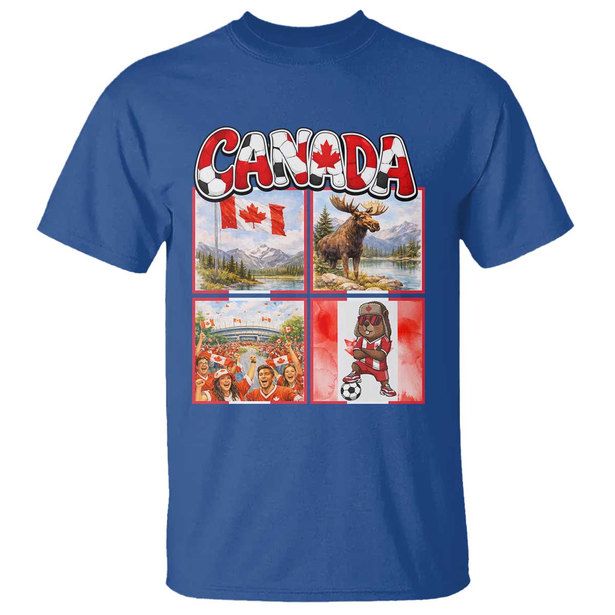 Proud Canada National Soccer Fan 2026 Gift T Shirt