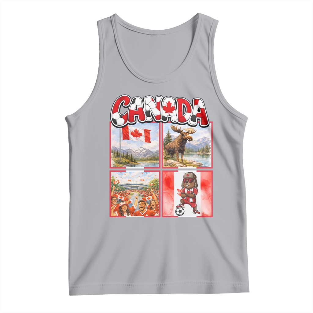 Proud Canada National Soccer Fan 2026 Gift Tank Top