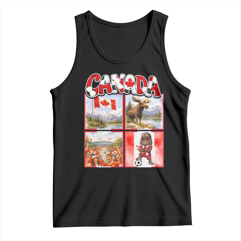 Proud Canada National Soccer Fan 2026 Gift Tank Top