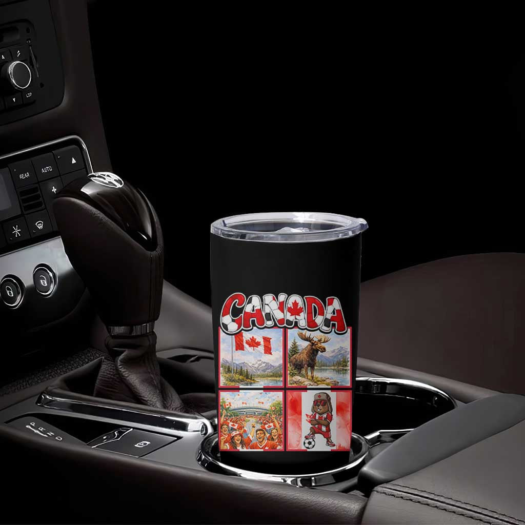 Proud Canada National Soccer Fan 2026 Gift Tumbler Cup