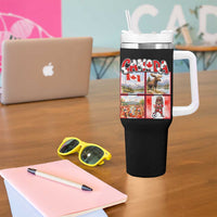 Proud Canada National Soccer Fan 2026 Gift Tumbler With Handle