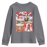Proud Canada National Soccer Fan 2026 Gift Youth Sweatshirt