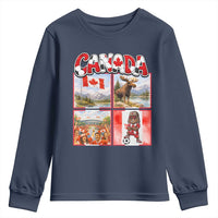 Proud Canada National Soccer Fan 2026 Gift Youth Sweatshirt