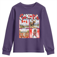 Proud Canada National Soccer Fan 2026 Gift Youth Sweatshirt