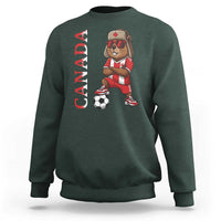 Proud Canada Soccer Beaver Sweatshirt Funny Football Fan Gift