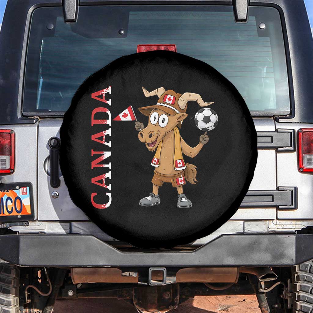 Proud Canada Soccer Moose Spare Tire Cover Canadian Football Fan