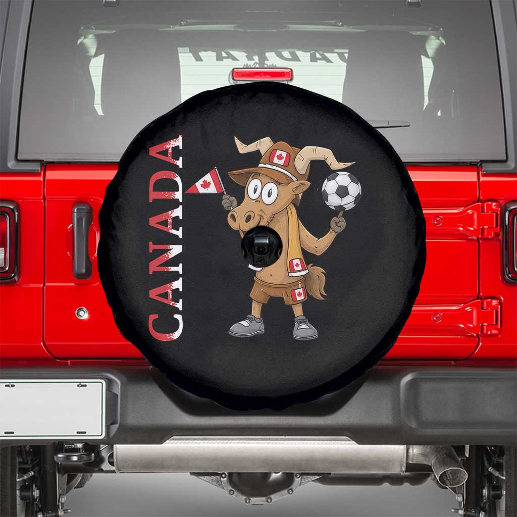 Proud Canada Soccer Moose Spare Tire Cover Canadian Football Fan