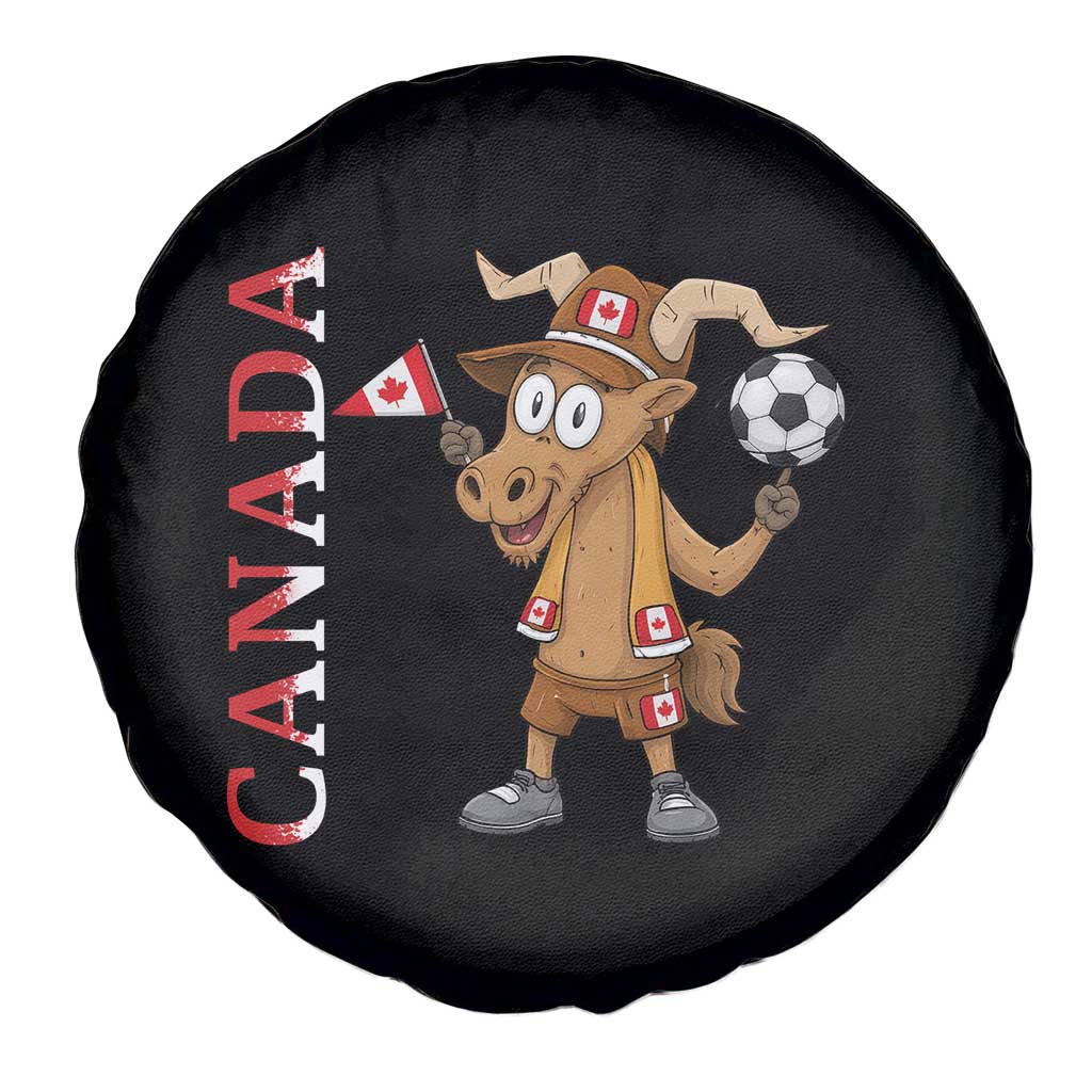 Proud Canada Soccer Moose Spare Tire Cover Canadian Football Fan