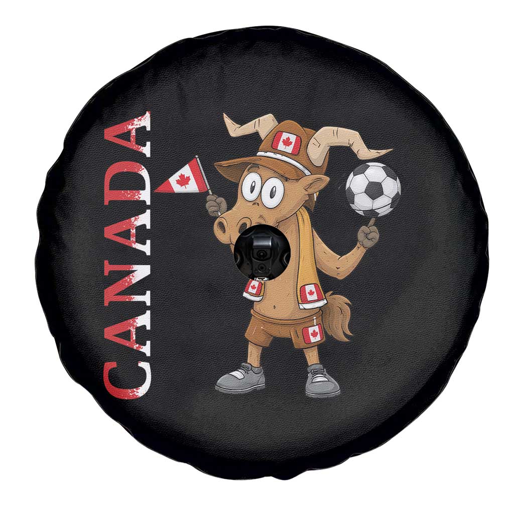 Proud Canada Soccer Moose Spare Tire Cover Canadian Football Fan