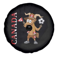 Proud Canada Soccer Moose Spare Tire Cover Canadian Football Fan
