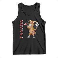 Proud Canada Soccer Moose Tank Top Canadian Football Fan