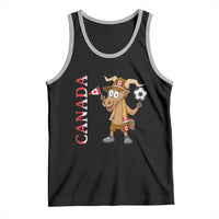 Proud Canada Soccer Moose Tank Top Canadian Football Fan