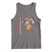 Proud Canada Soccer Moose Tank Top Canadian Football Fan