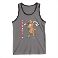 Proud Canada Soccer Moose Tank Top Canadian Football Fan