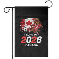 Proud Canada Soccer Beaver Garden Flag Road To 2026