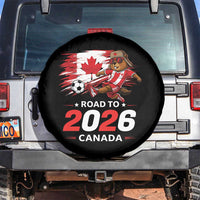 Proud Canada Soccer Beaver Spare Tire Cover Road To 2026
