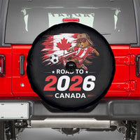 Proud Canada Soccer Beaver Spare Tire Cover Road To 2026