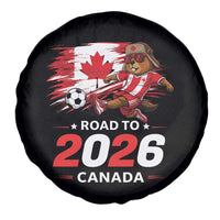 Proud Canada Soccer Beaver Spare Tire Cover Road To 2026