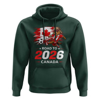 Proud Canada Soccer Beaver Hoodie Road To 2026