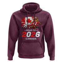 Proud Canada Soccer Beaver Hoodie Road To 2026
