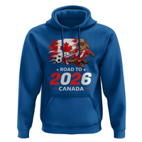 Proud Canada Soccer Beaver Hoodie Road To 2026