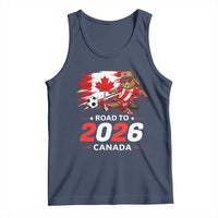 Proud Canada Soccer Beaver Tank Top Road To 2026