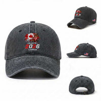 Proud Canada Soccer Beaver Washed Cotton Baseball Cap Road To 2026