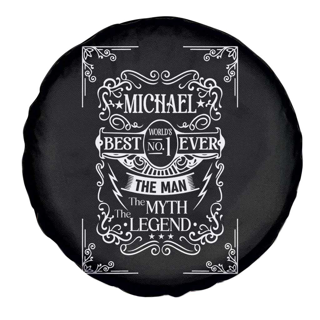 Michael The Man The Myth The Legend Spare Tire Cover Vintage Gift For Michael Name