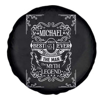 Michael The Man The Myth The Legend Spare Tire Cover Vintage Gift For Michael Name