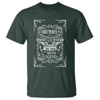 Michael The Man The Myth The Legend T Shirt Vintage Gift For Michael Name