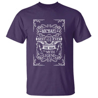 Michael The Man The Myth The Legend T Shirt Vintage Gift For Michael Name