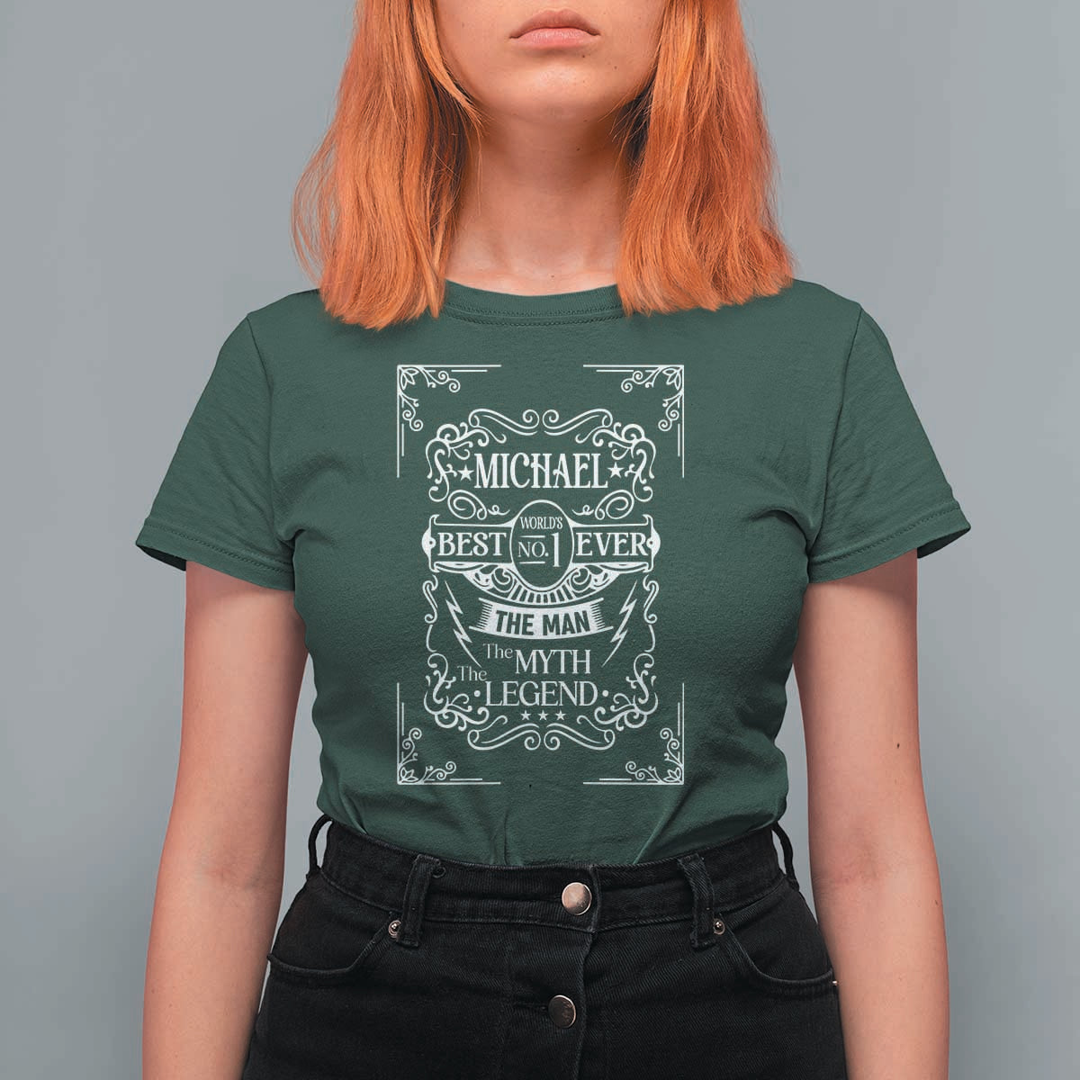 Michael The Man The Myth The Legend T Shirt For Women Vintage Gift For Michael Name