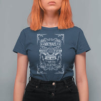 Michael The Man The Myth The Legend T Shirt For Women Vintage Gift For Michael Name