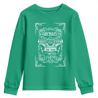 Michael The Man The Myth The Legend Youth Sweatshirt Vintage Gift For Michael Name