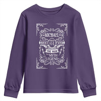Michael The Man The Myth The Legend Youth Sweatshirt Vintage Gift For Michael Name