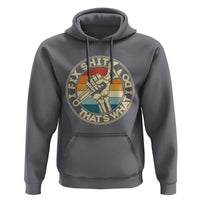Vintage Skeleton Wrench Graphic Hoodie I Fix Shit Thats What I Do