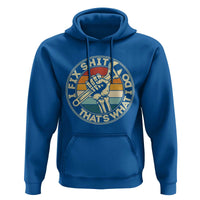 Vintage Skeleton Wrench Graphic Hoodie I Fix Shit Thats What I Do