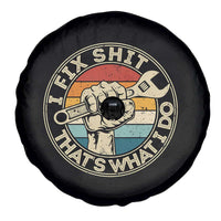 Auto Mechanic Dad Gift Spare Tire Cover Vintage I Fix Shit Thats What I Do