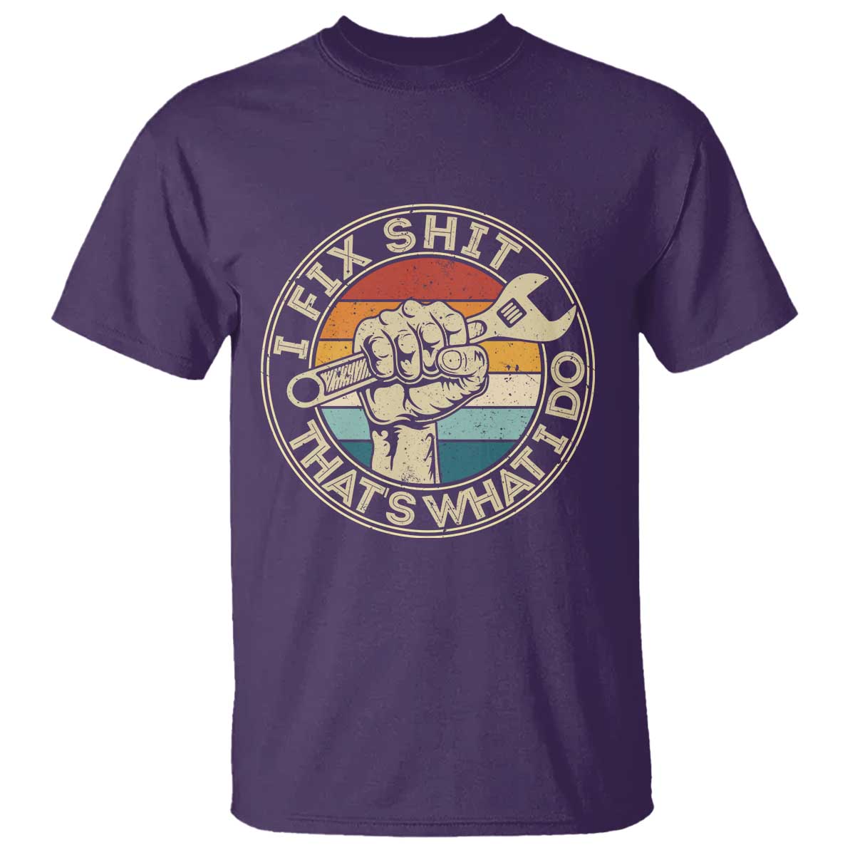 Auto Mechanic Dad Gift T Shirt Vintage I Fix Shit Thats What I Do