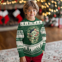 USA 250th Anniversary Patriotic Mechanic Ugly Christmas Sweater Freedom And Fixing It