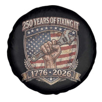 250 Years Of Fixing It Spare Tire Cover America 250th Anniversary Mechanic