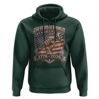 250 Years Of Fixing It Hoodie America 250th Anniversary Mechanic