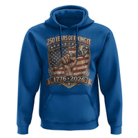 250 Years Of Fixing It Hoodie America 250th Anniversary Mechanic