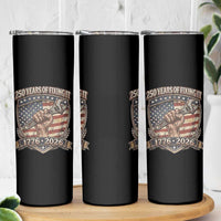 250 Years Of Fixing It Skinny Tumbler America 250th Anniversary Mechanic