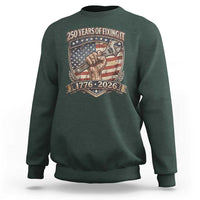 250 Years Of Fixing It Sweatshirt America 250th Anniversary Mechanic