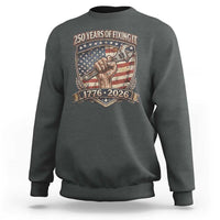 250 Years Of Fixing It Sweatshirt America 250th Anniversary Mechanic