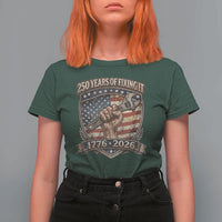 250 Years Of Fixing It T Shirt For Women America 250th Anniversary Mechanic