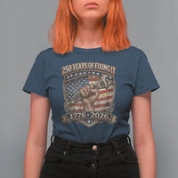 250 Years Of Fixing It T Shirt For Women America 250th Anniversary Mechanic