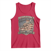 250 Years Of Fixing It Tank Top America 250th Anniversary Mechanic
